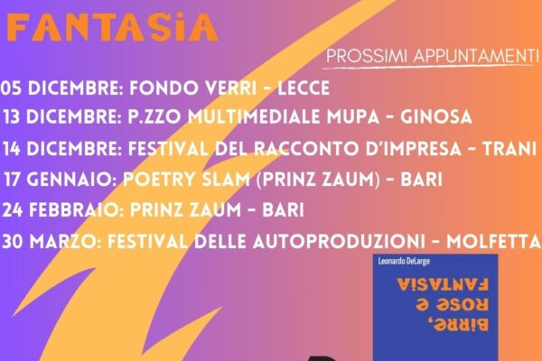 PROSSIMI EVENTI